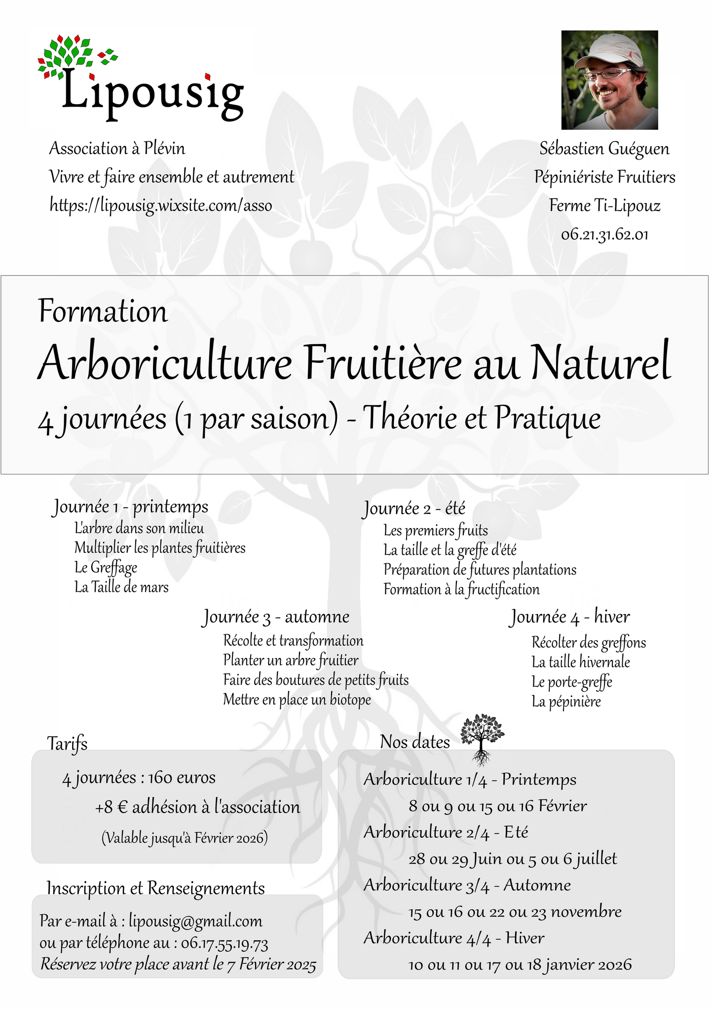 Formation Arboriculture Fruitière au Naturel